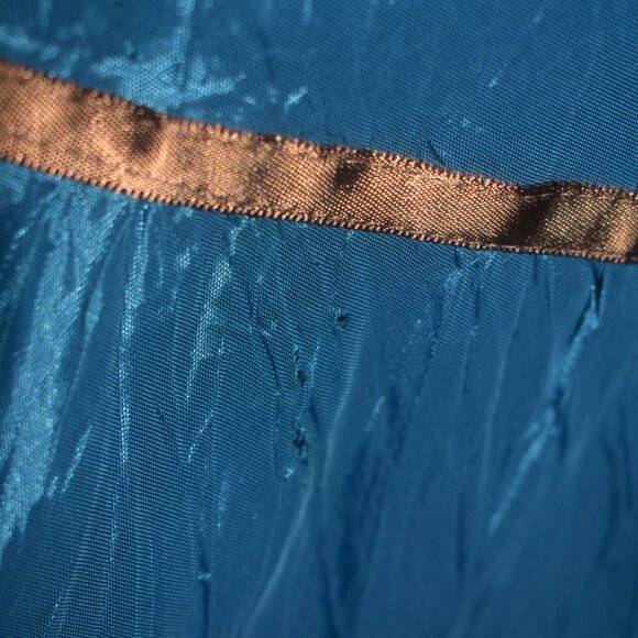 Rare Vintage Betsey Johnson 90s Y2K Full Maxi Skirt Ribbon Stripes S M As Is - Picture 9 of 13